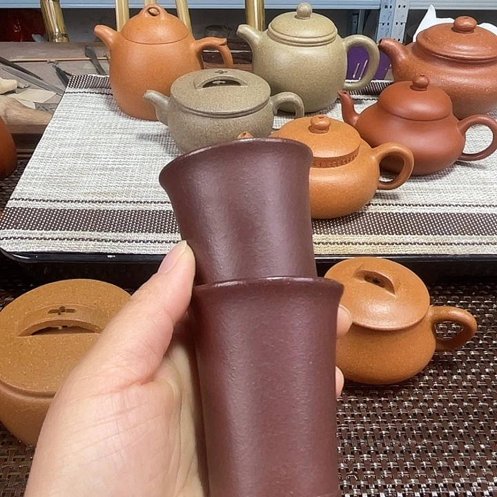 紫砂茶壶紫砂杯50毫升