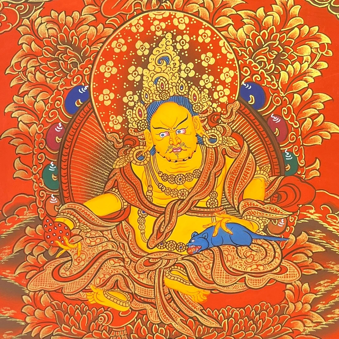 XMLY1065藏传艺术作品-黄财财