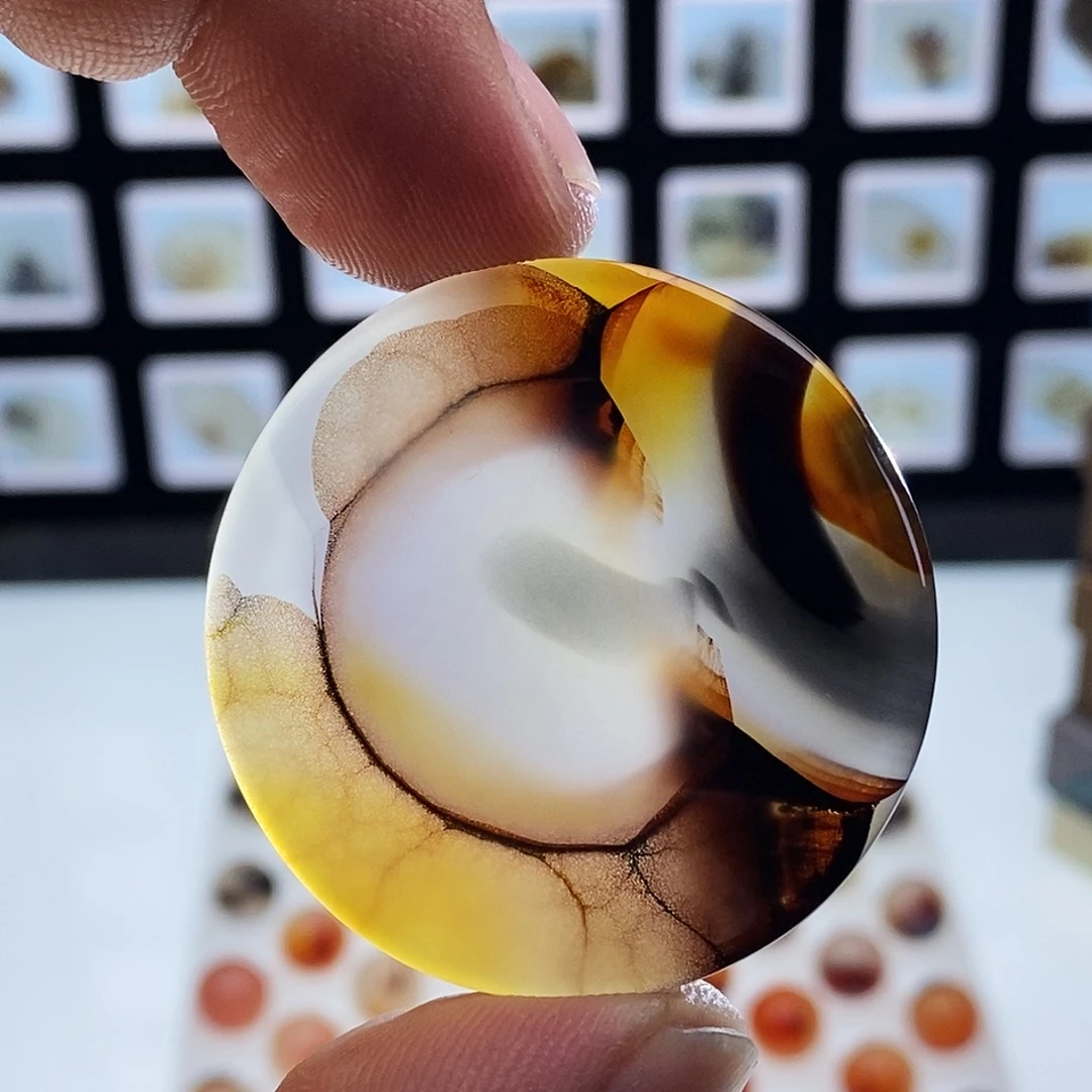 玛瑙/玉髓未镶嵌吊坠(不含链)62