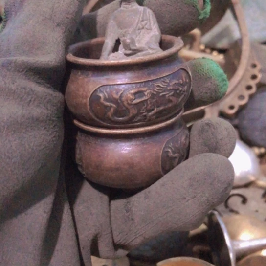 明***好闪电购铜摆件工艺品