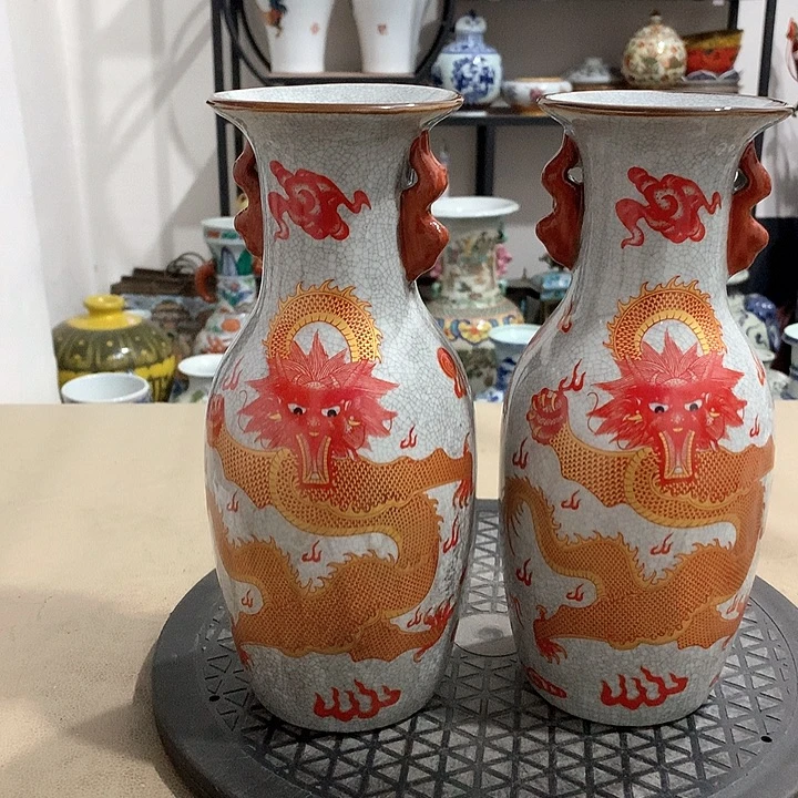 摆件陶博古架陶瓷摆件