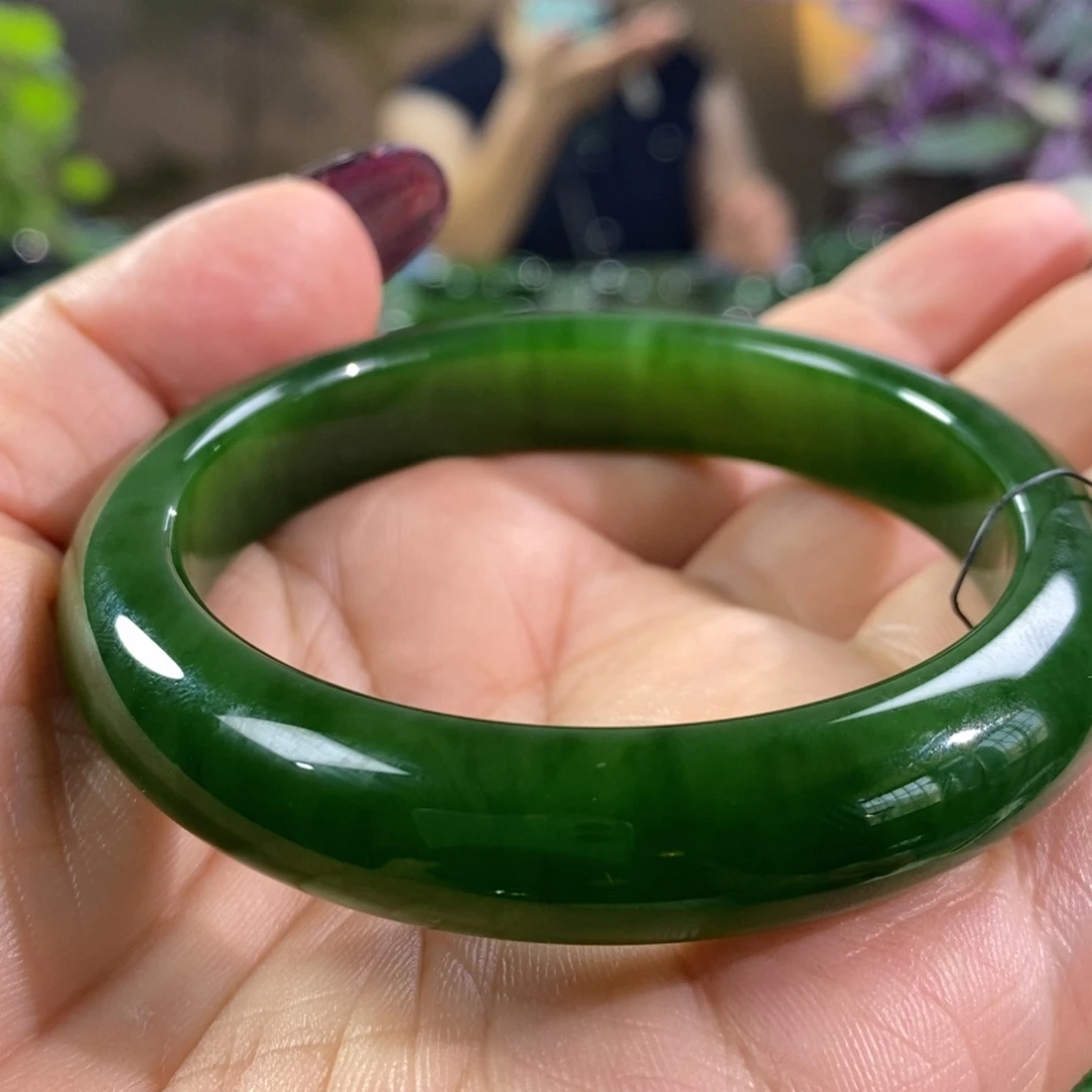 和田玉（碧玉）手镯未镶嵌