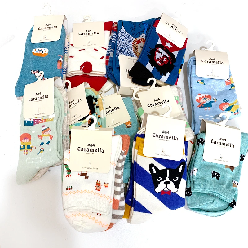 【童趣风】内销单棉质秋季童袜棉袜中筒袜男童女童 舒适透气百搭