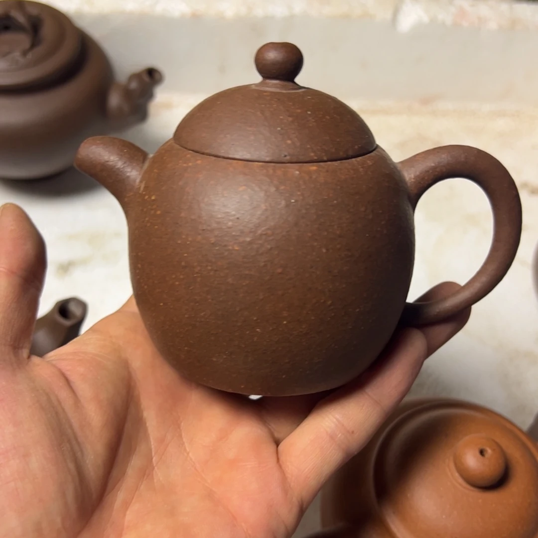 紫砂茶壶宜兴原矿紫砂壶200毫升容量