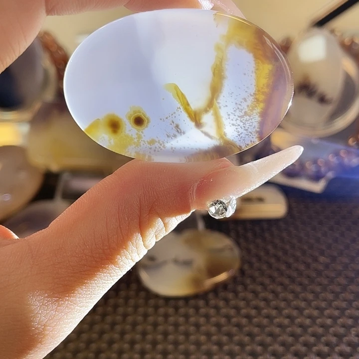 玛瑙/玉髓未镶嵌颈饰