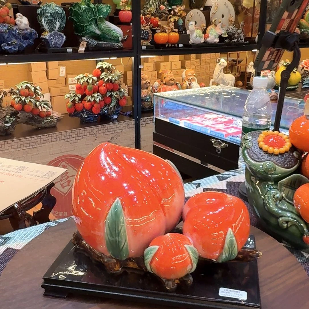 陶瓷福寿安康精品礼盒装