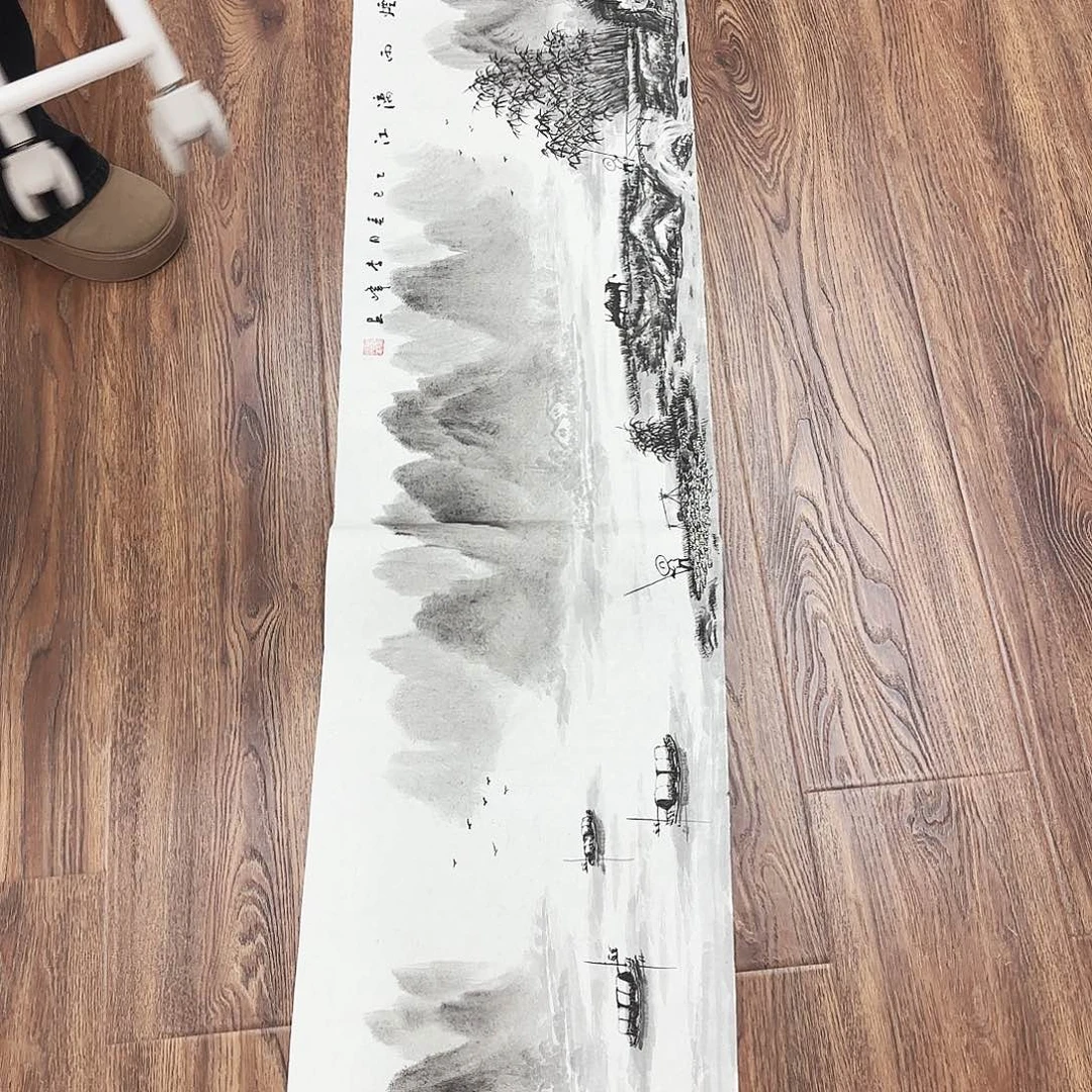 国画国画作品展。国画作品