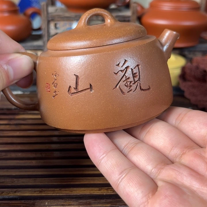 茶壶紫砂原矿紫砂手工制作