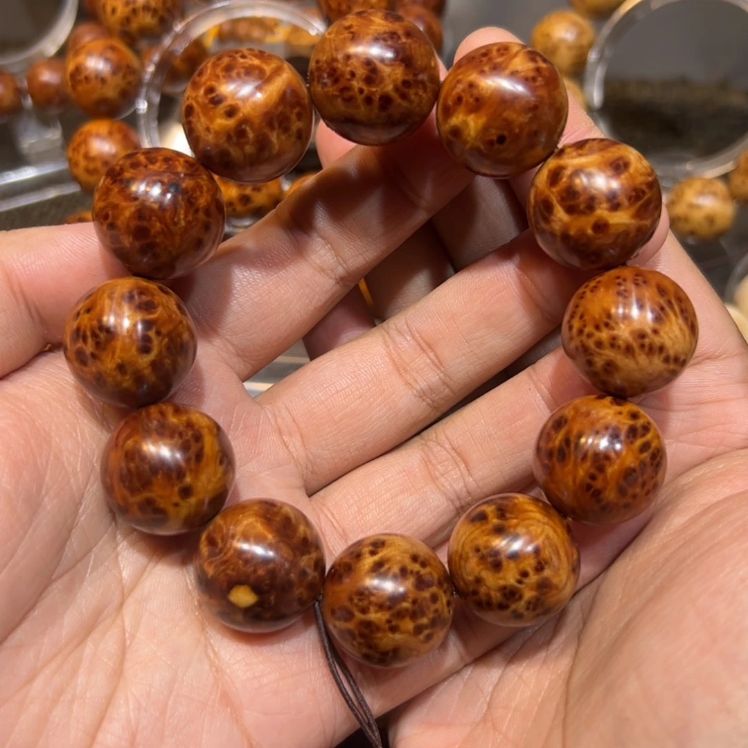 柏木（崖柏）手串/手链2.0陈化黑金刚小满瘤疤手串