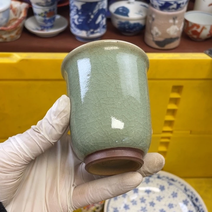 陶他家瓷器真美…开播的
