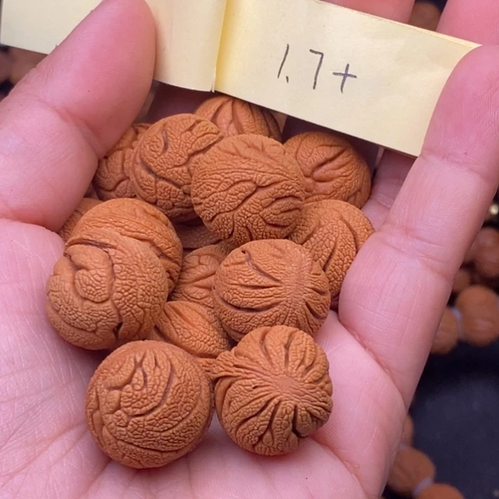 秦岭龙纹桃核15颗