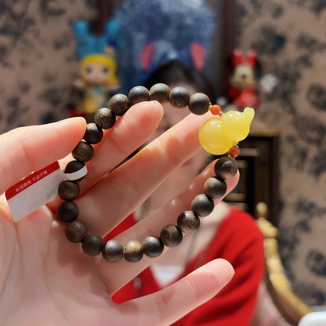 沉香手串未镶嵌奇楠沉香