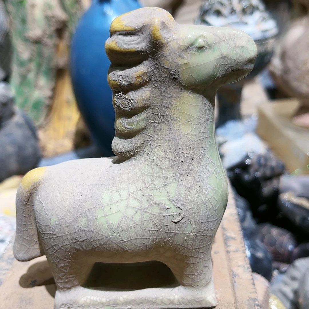 瓦当摆件茶台的一大