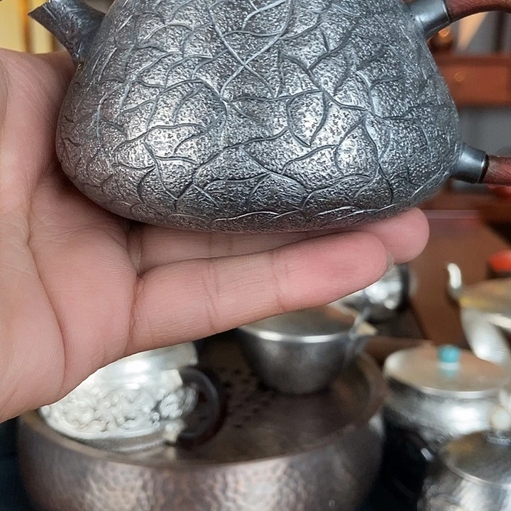 木***刻纯手工制作一铜壶制作