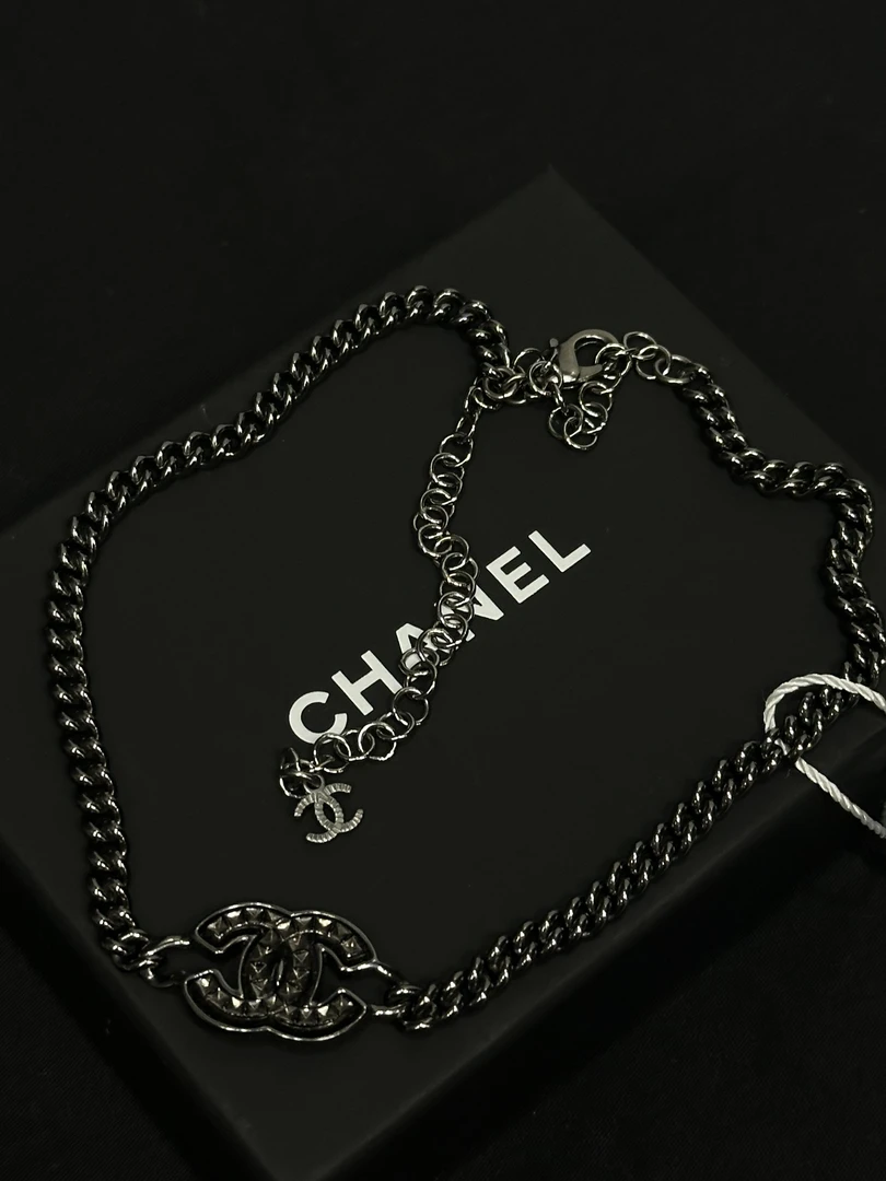 99新 Chanel/香奈儿 24A双C choker项链/JJ5021109