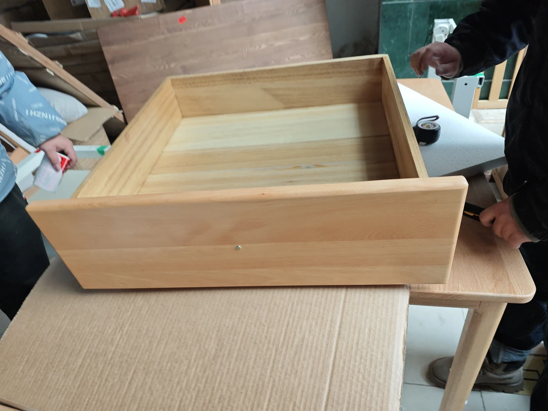 柜子 抽屉三个 榉木 65*60*21 瑕疵无售后 一号8056