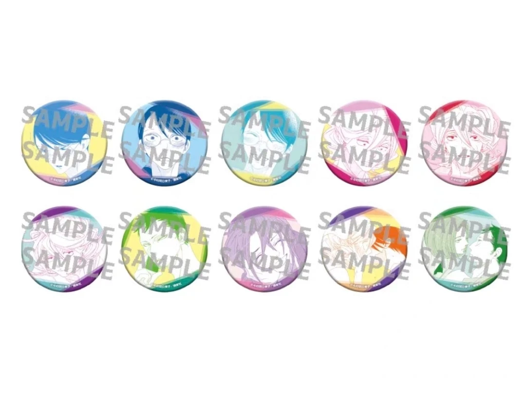 「整盒-同级生」Medicos 原画 水彩线稿吧唧 第二弹盲盒代拆