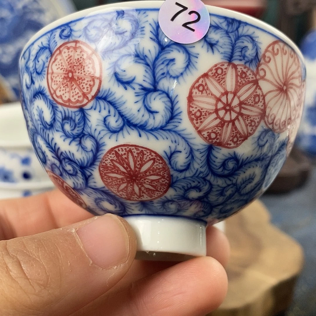 瓷片景德镇手绘青花茶器72