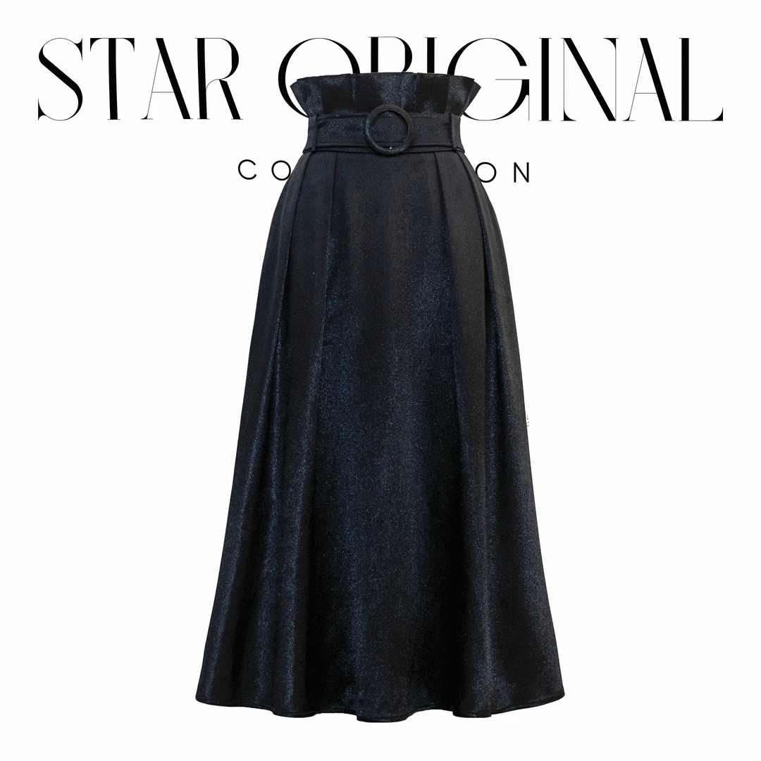 【星姐推荐】星原创高级定制【知春晚】设计师款高贵宴会名媛半身裙