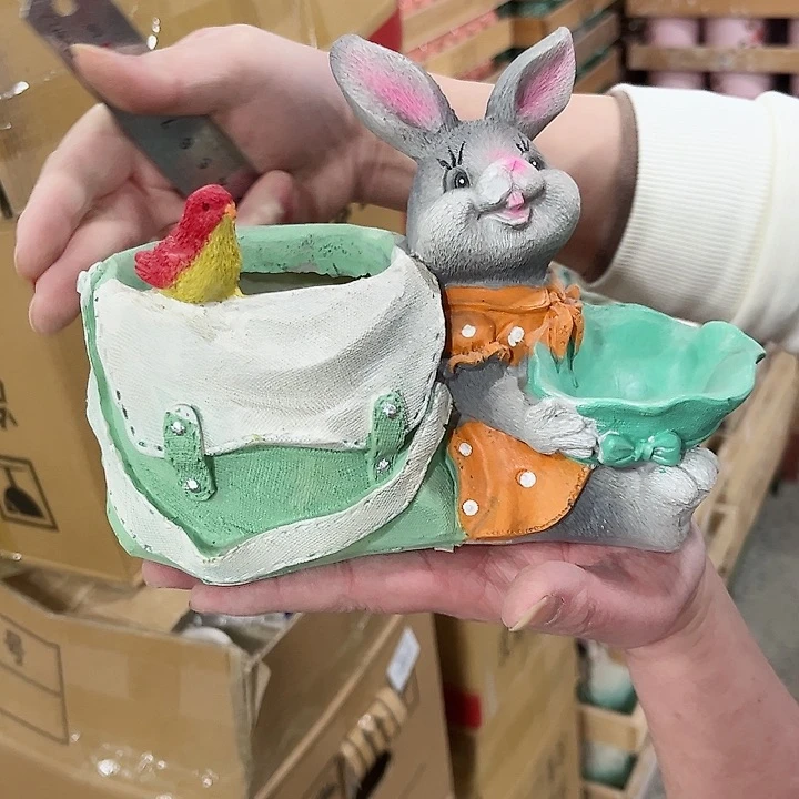 陶瓷树枝材质摆件花盆