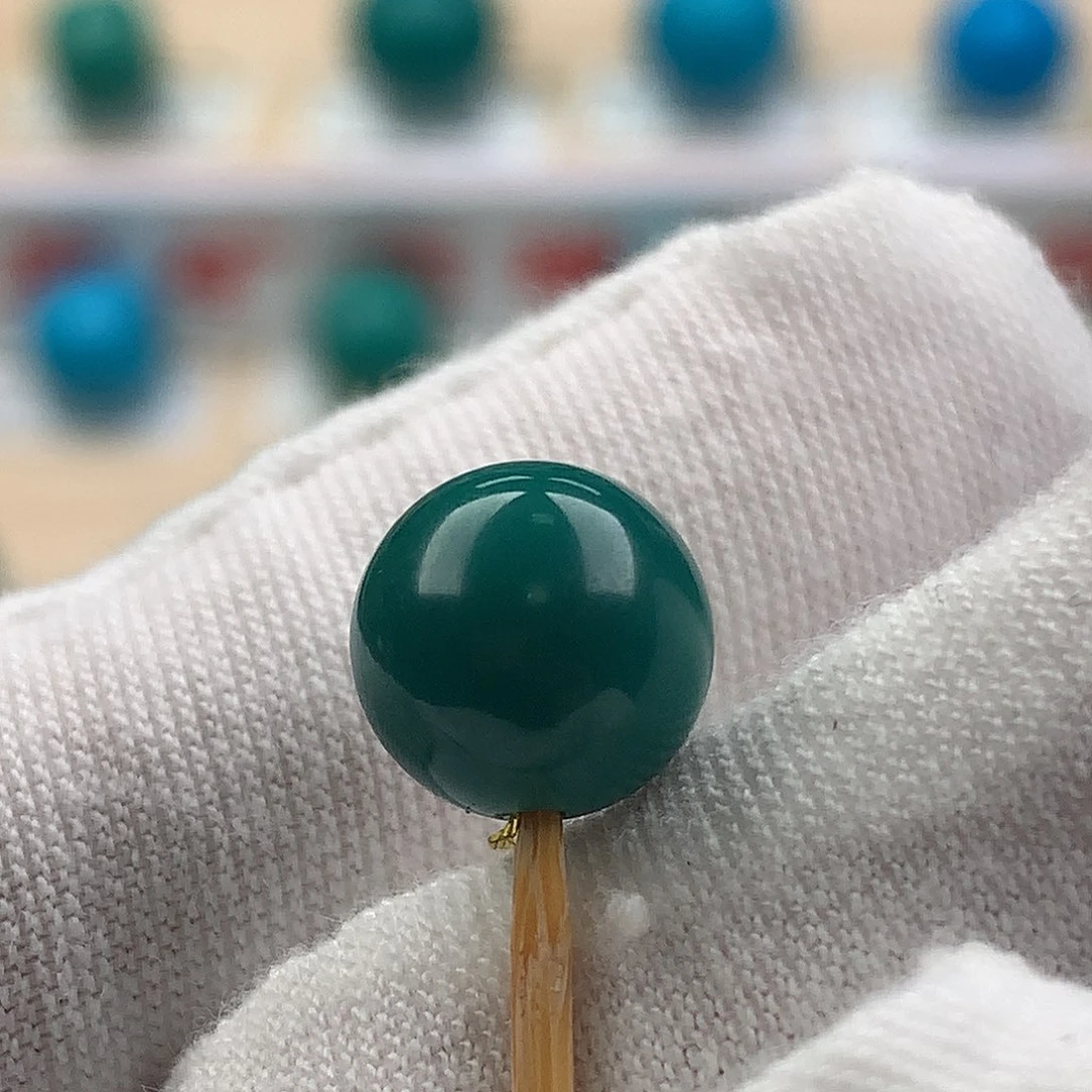 绿松石未镶嵌珠宝奇石9.5