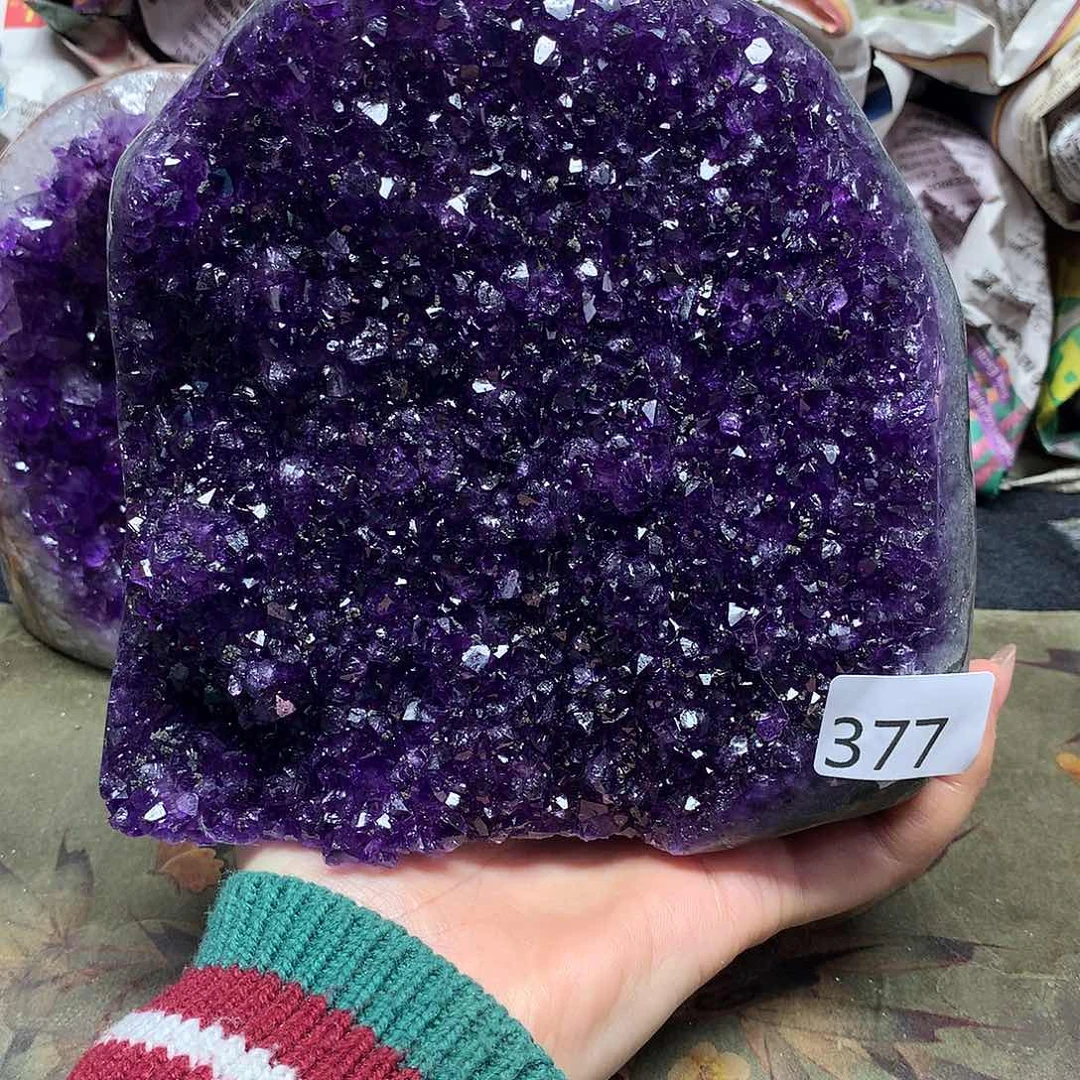 紫晶大型摆件（非配饰）未镶嵌快**光