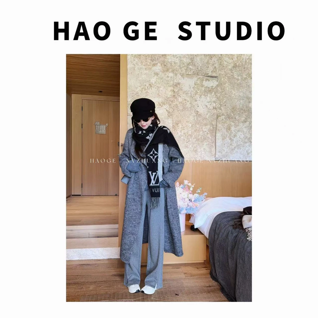 婉儿●凛冬恋歌Q4DY3237A大衣预时尚网红休闲秋季百搭直筒设计
