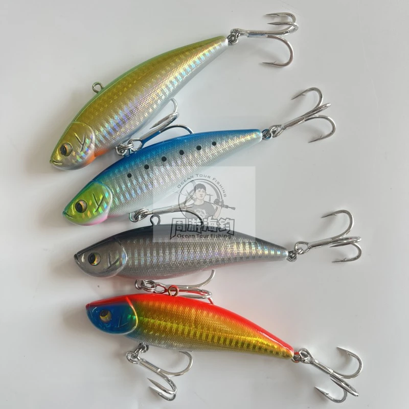 新款海钓路亚沉水VIB 70克110mm水面系金枪饵假饵