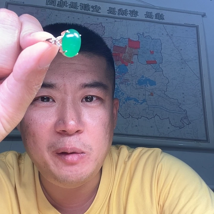 玛瑙/玉髓银S925镀金镶嵌戒指