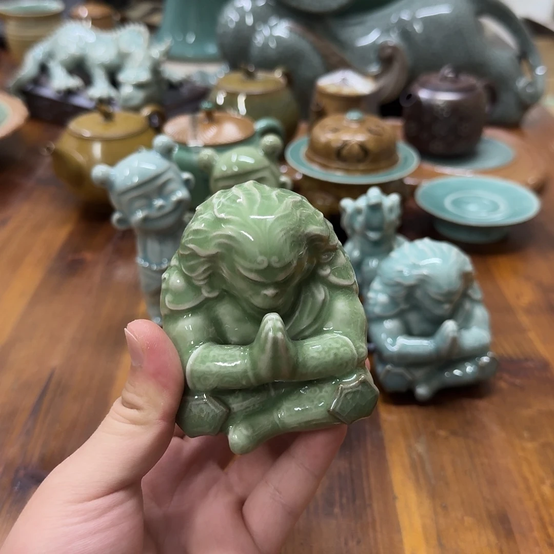 小仲青瓷茶器微瑕3762