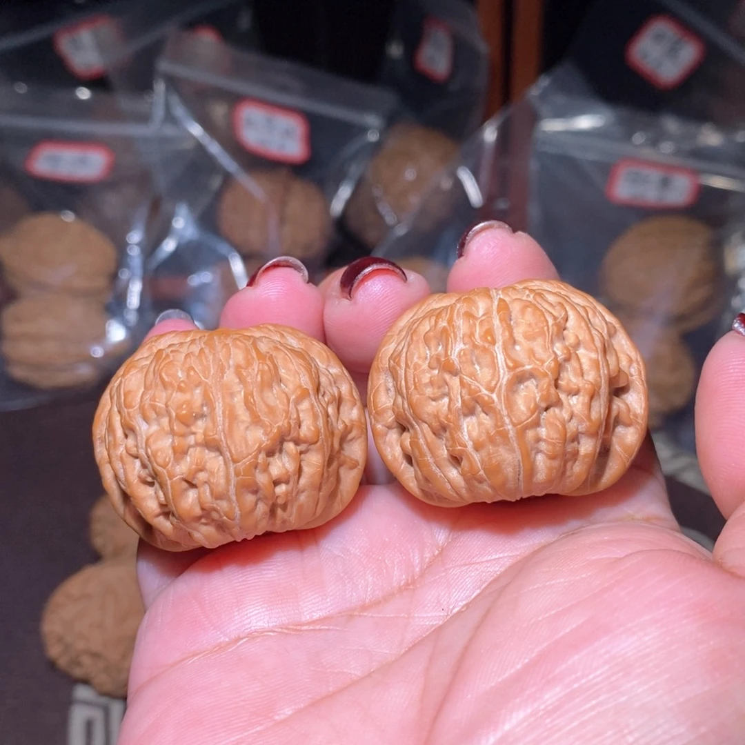 文玩核桃把件石子磨