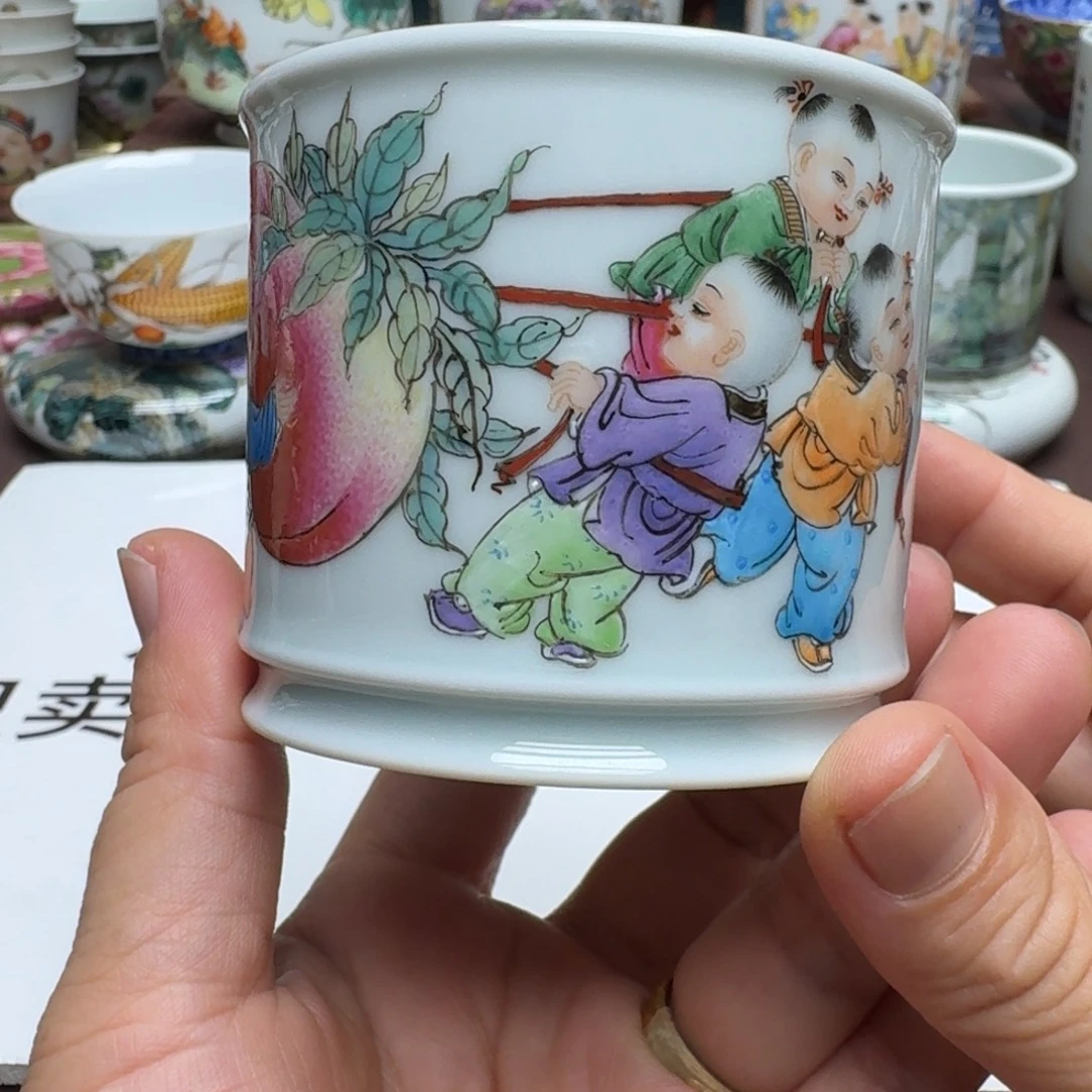 景德镇手工手绘展示