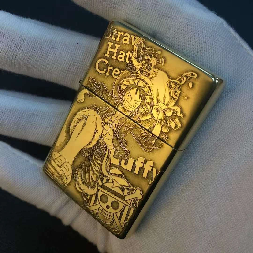 ZORRO【海贼王路飞】佐罗zc9打火机动漫周边新款超薄轻巧