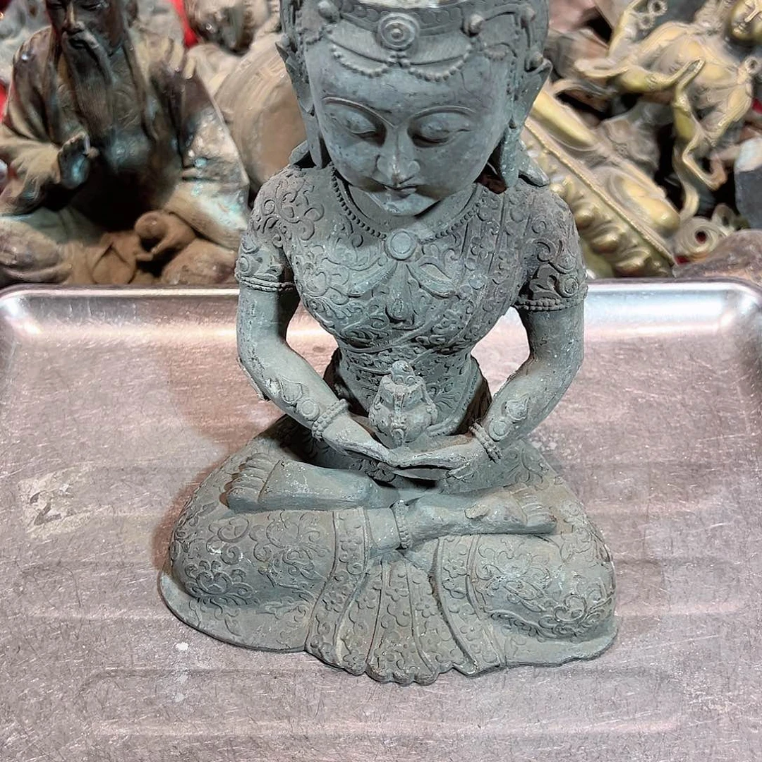 大*?黄铜摆件工艺品，