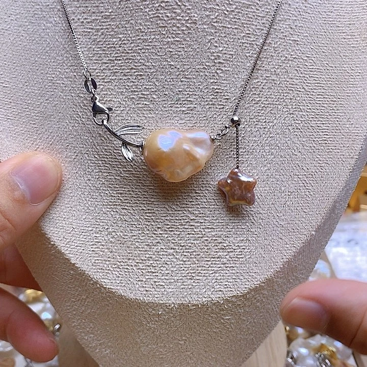 淡水珍珠未镶嵌颈饰135