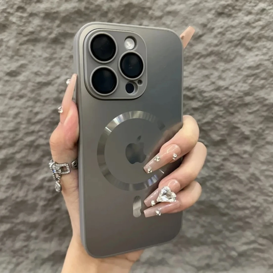 高级感磨砂磁吸iPhone16/11苹果13手机壳14promax女15pro新款16男