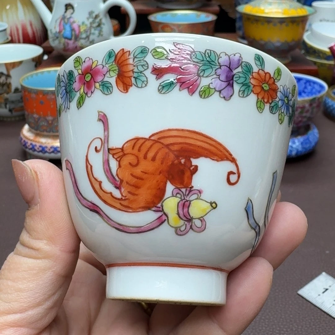 瓷片景德镇仿古手工制作精品展示