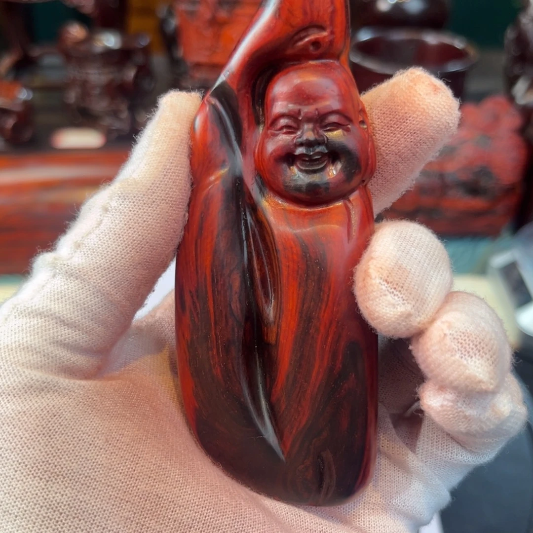 印度小叶紫檀手把件