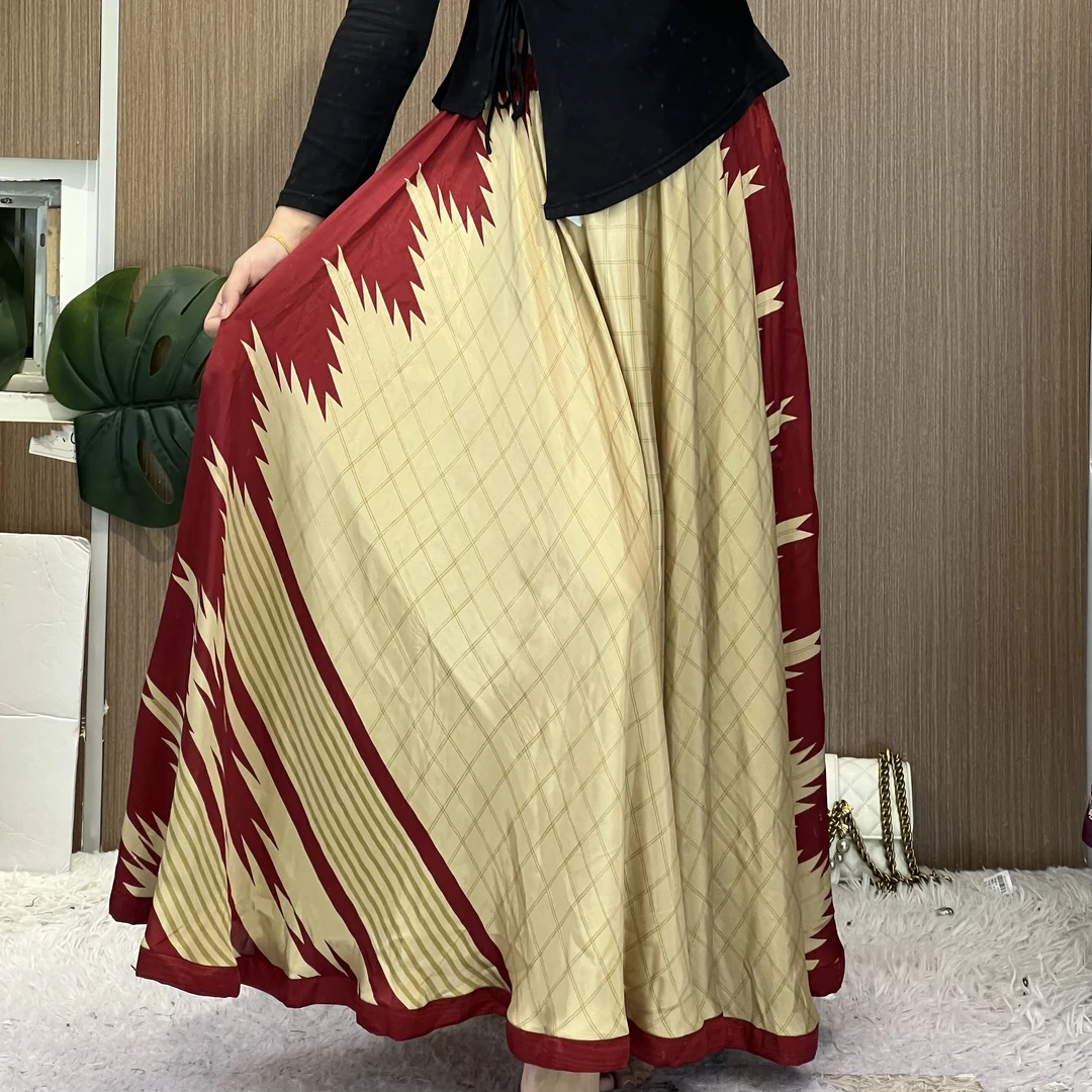 825 卡其色 Aarani 尼泊尔高端大摆裙