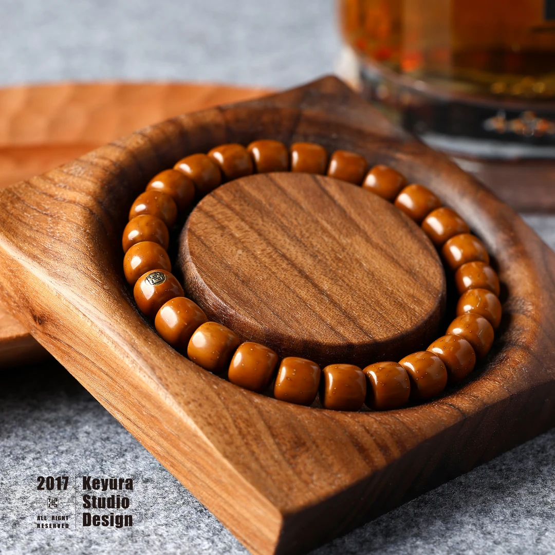 【吉由罗】紫金鼠老型单圈 实心鼠 文玩好物 单标 文玩手串