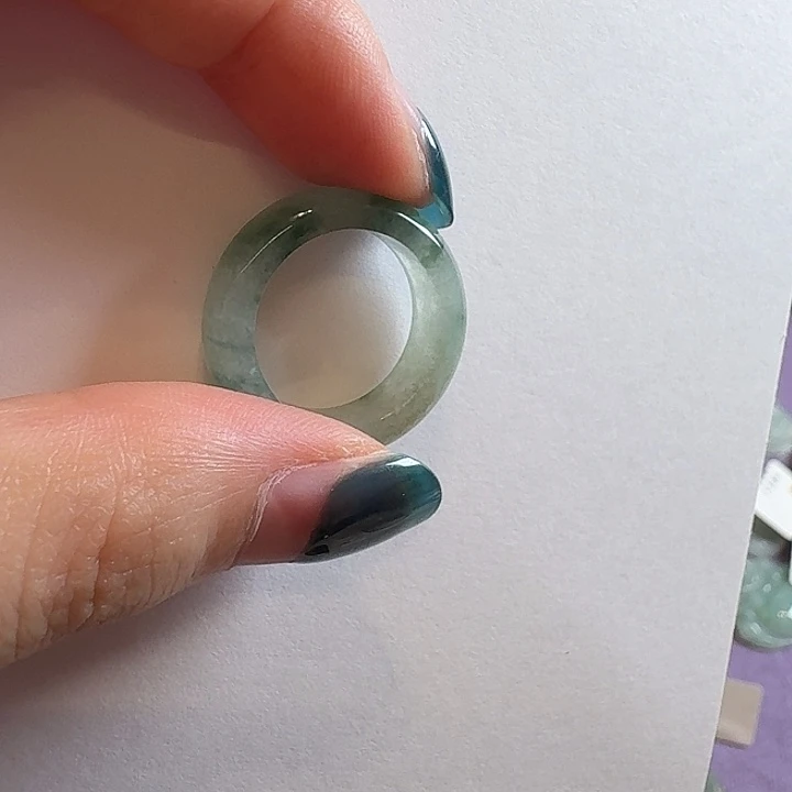 翡翠未镶嵌戒指翡翠戒指mq