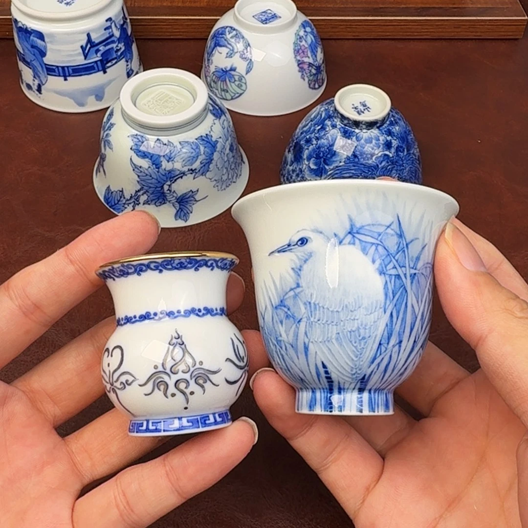 春***风现代景德镇全手绘茶具