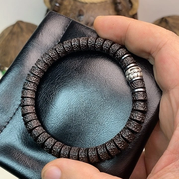 椰蒂手串85耶嘎黑金吞金兽