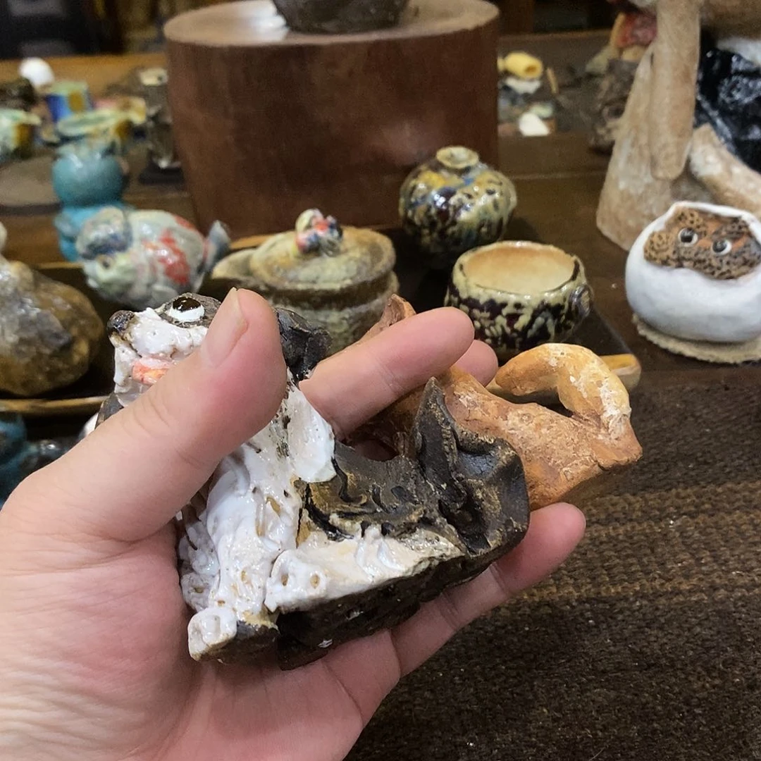 *****手工制作柴烧茶具