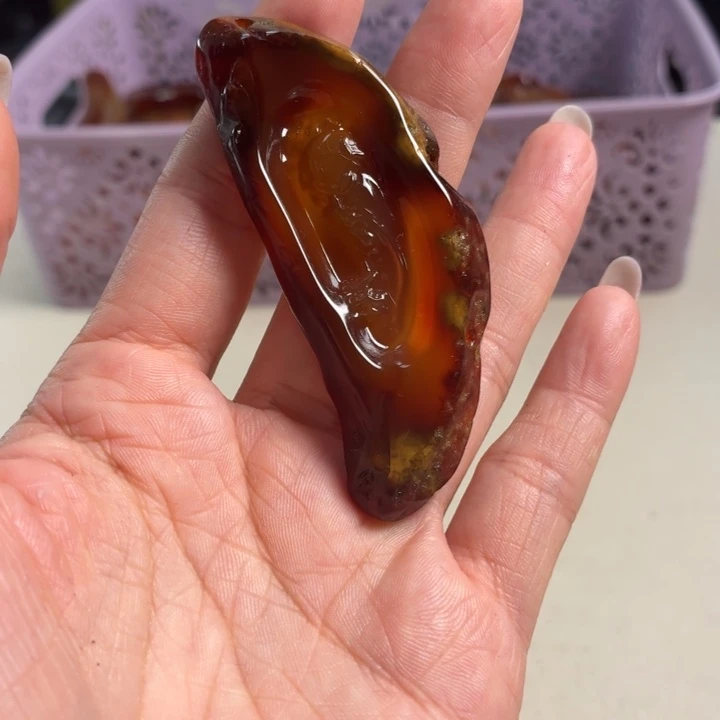 玛瑙/玉髓未镶嵌吊坠(不含链)