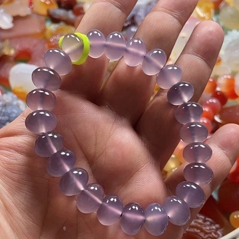 未镶嵌颈饰玛瑙/玉髓精**流