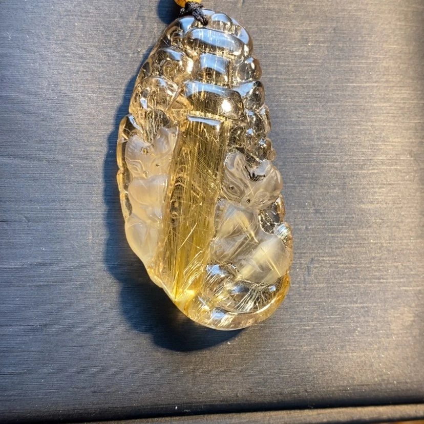 【闪购商品】发晶颈饰未镶嵌天然水晶发晶吊坠