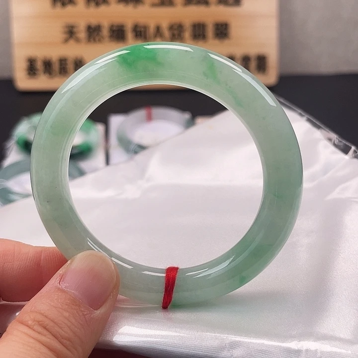 未镶嵌手镯翡翠圆条3