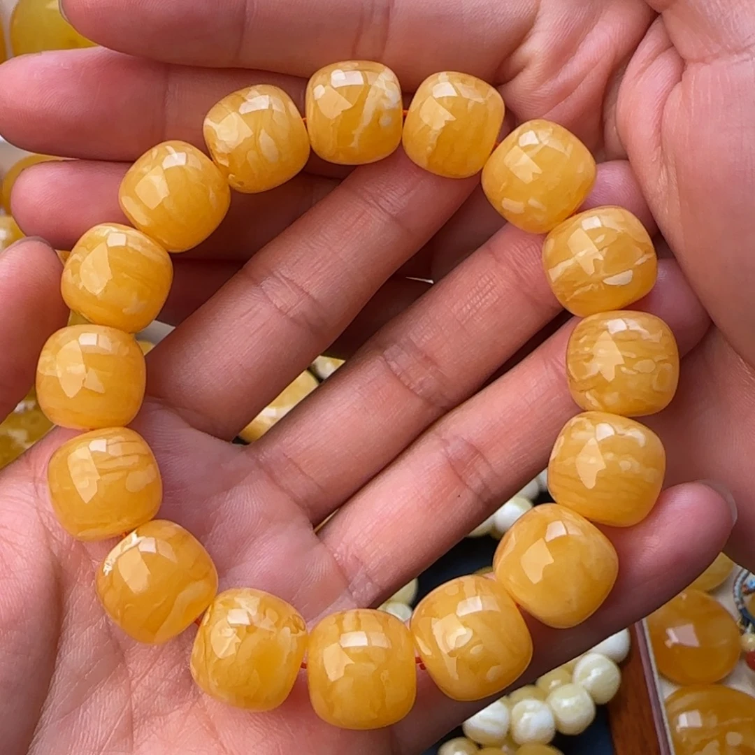 琥珀未镶嵌颈饰同料老型14