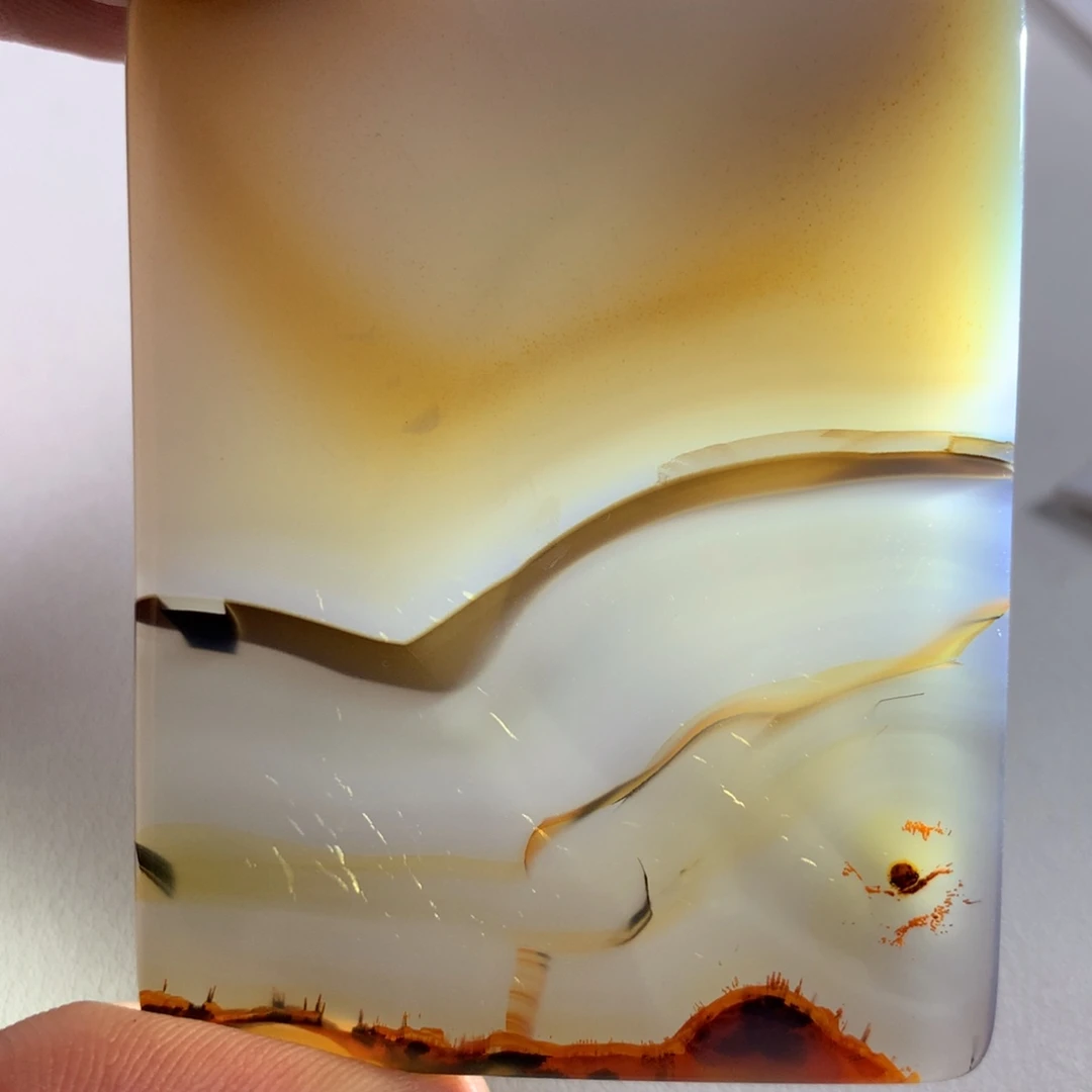 玛瑙/玉髓颈饰未镶嵌穿**空